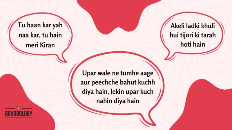 The Sexist Dialogues in Bollywood Films