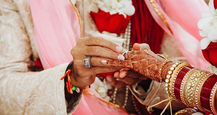 We waited until wedding day for our fairytale first kiss