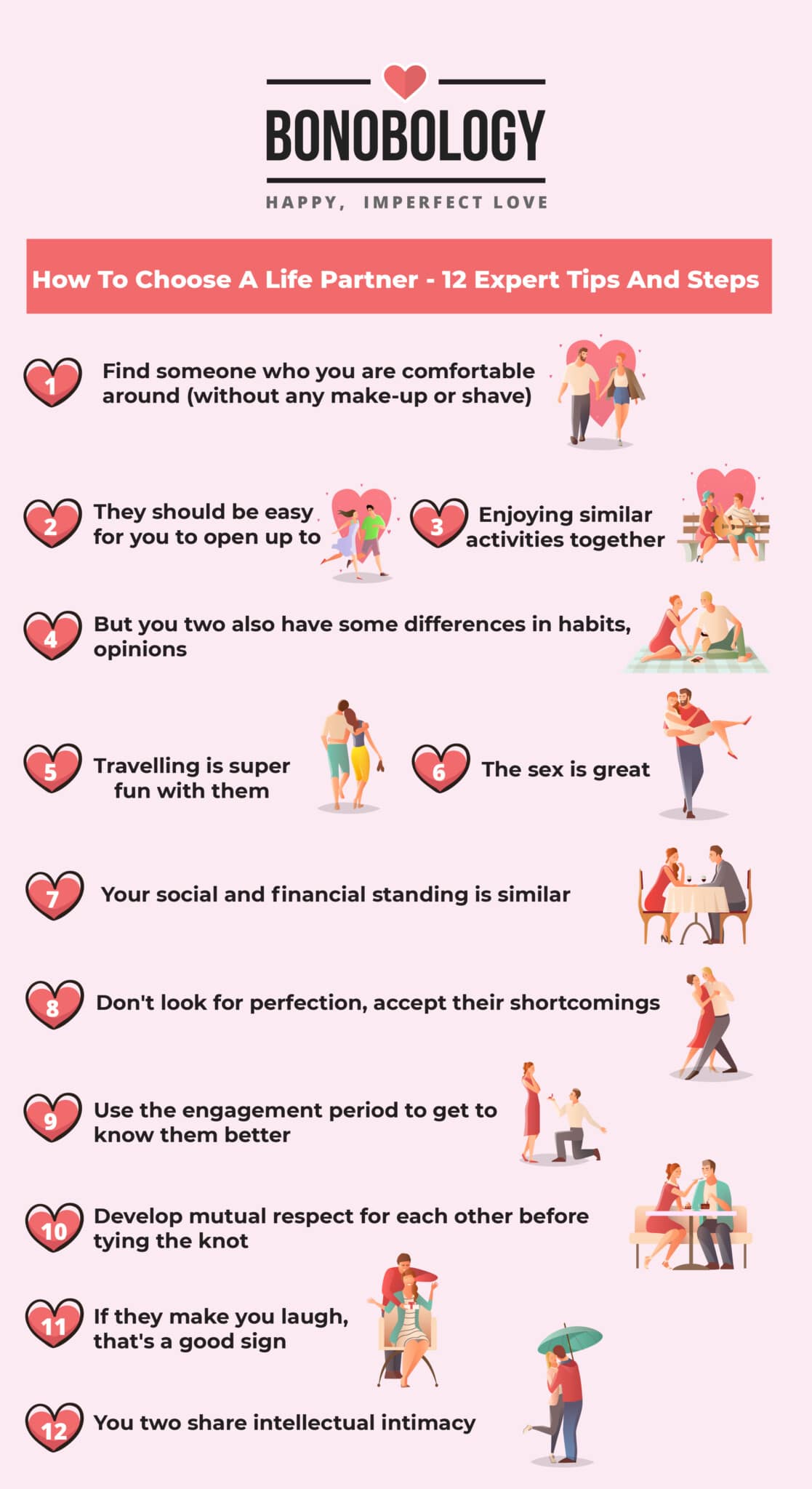 How To Choose A Life Partner – 12 Expert Tips To Find The Best Mate