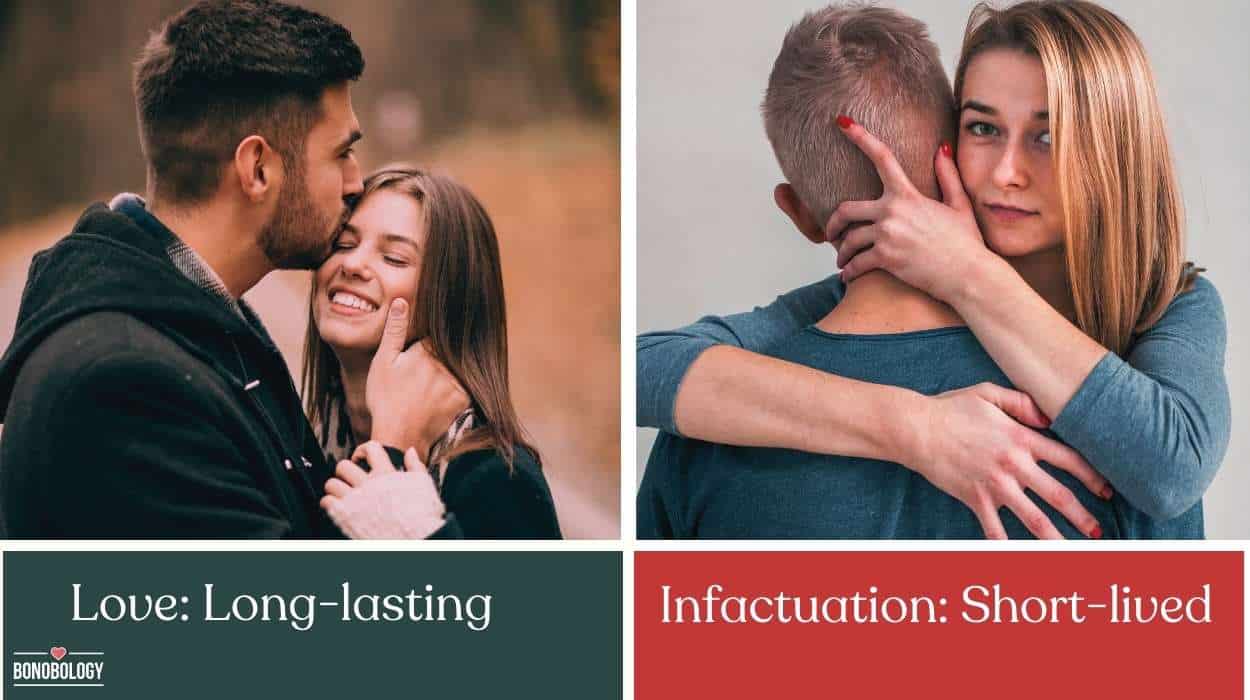 difference between attraction and infatuation