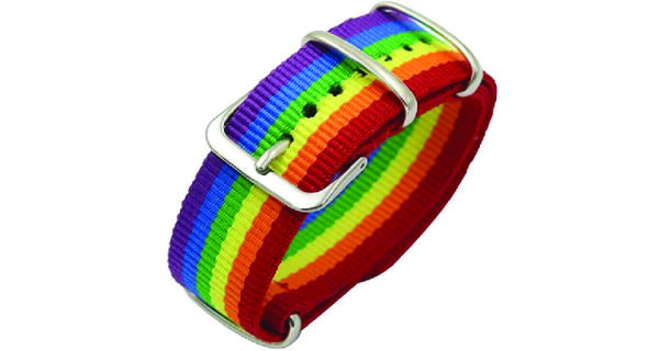 Black and Rainbow Flag Snap Clasp Paracord Bracelet Gay Pride Bracelet Lgbt Lesbian Pride Wristband - Lgbtq