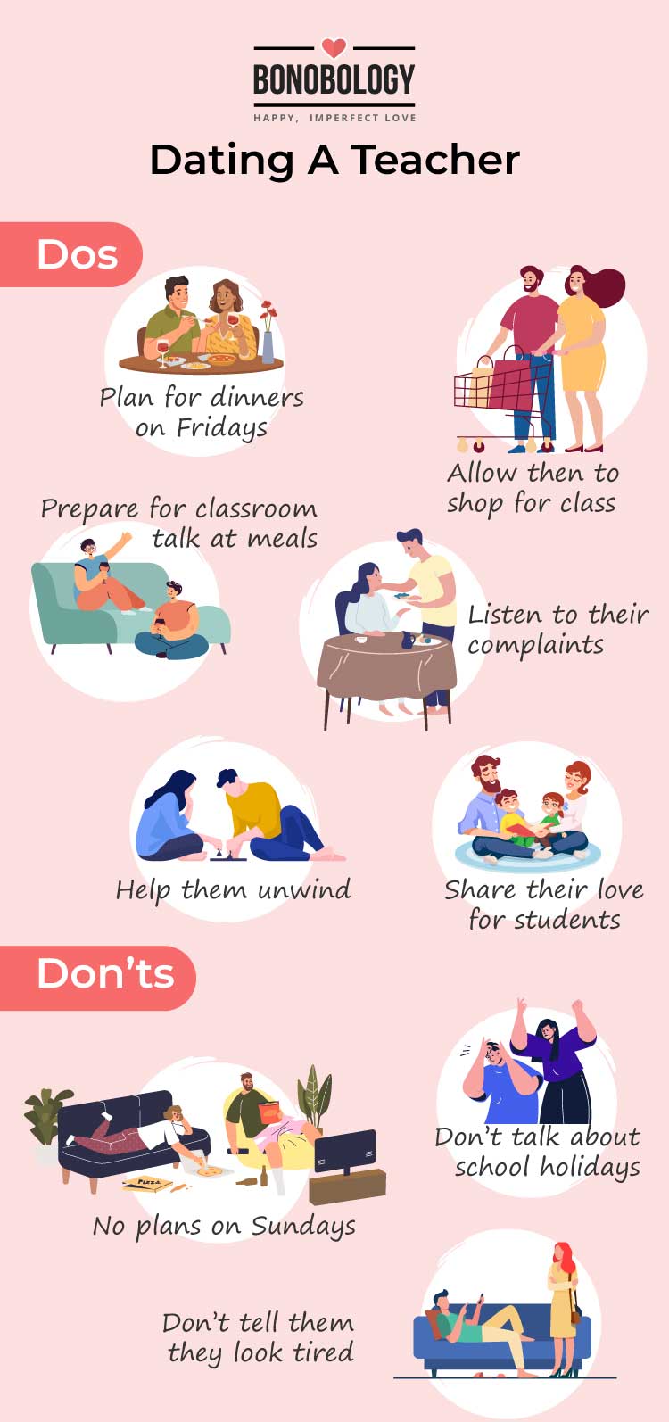 Dating a teacher infographic