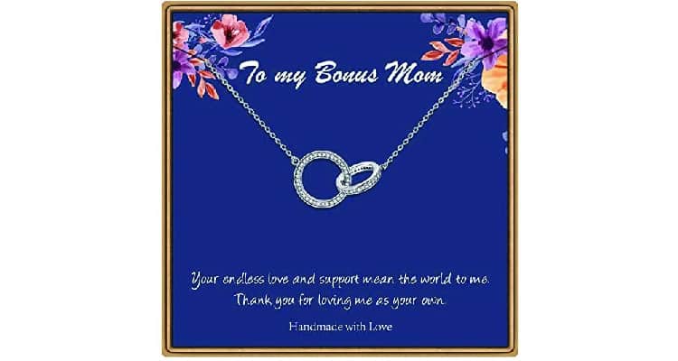 Bonus Mom Christmas Gift, Step Mom's Gift, Stepmom Gift, Bonus Mom  Necklace, Second Mom Gift, Gift For Stepmother, Stepmom Wedding Gift