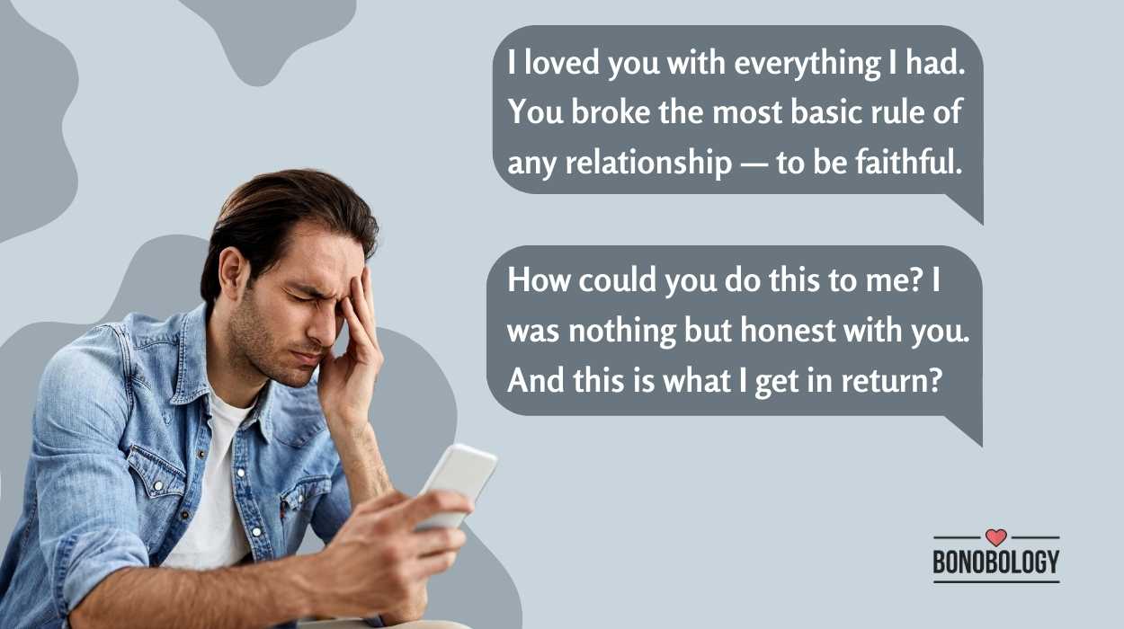 50 Examples Of Texts To Make Him Feel Guilty For Hurting You