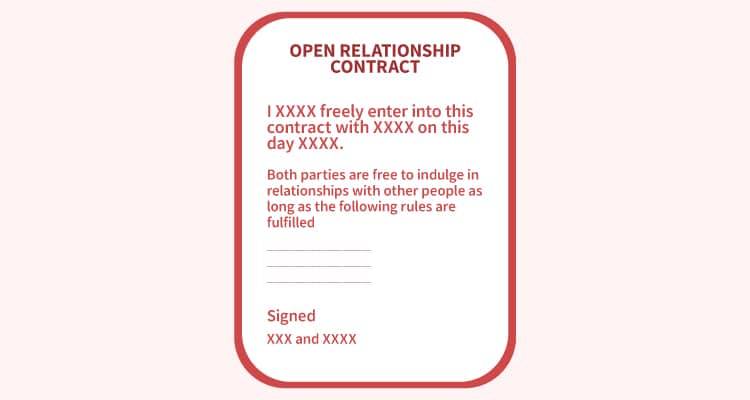 funny relationship contract agreement