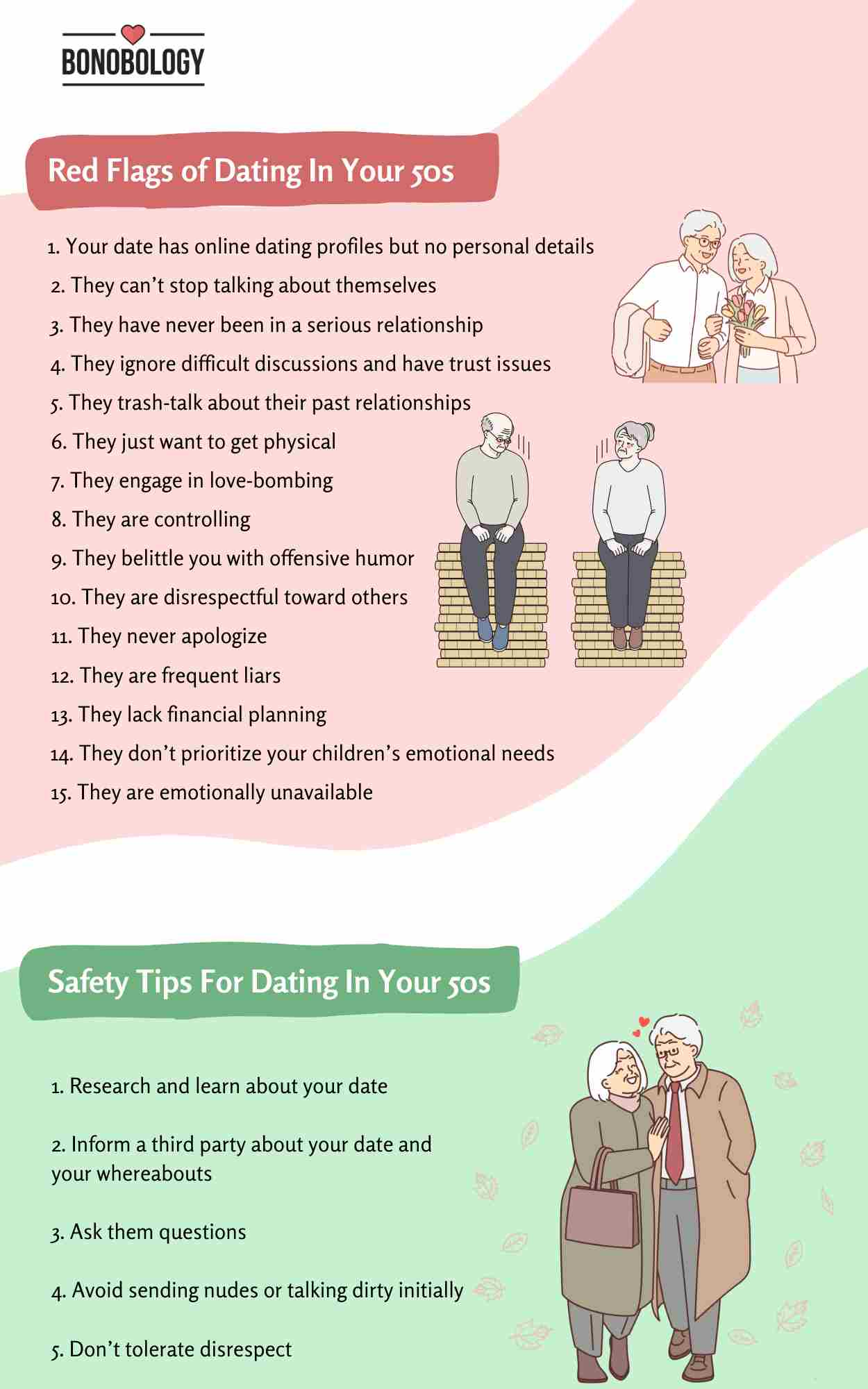 Red Flags of Dating In Your 50s