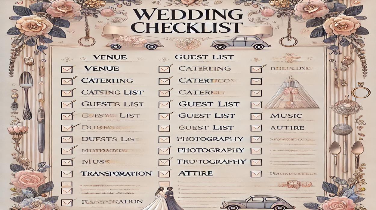 Your Ultimate Wedding Checklist for a Flawless Celebration