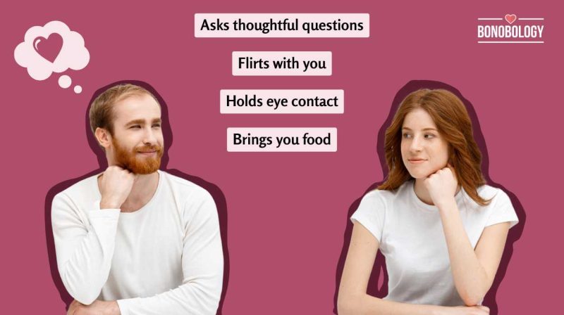 7 obvious signs he likes you